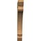 Ekena Millwork Legacy Slat Smooth Bracket, Western Red Cedar, 5 1/2"W x 44"D x 44"H BKT06X44X44LEC06SWR - alternate 2
